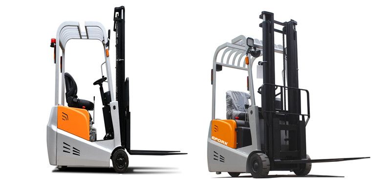 3 Wheel Electric Forklift Trucks