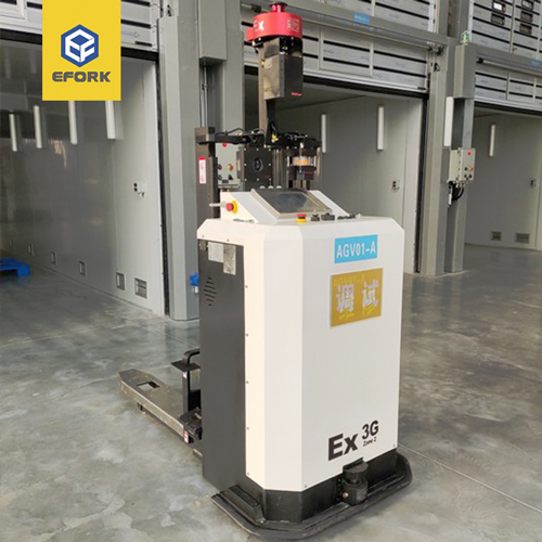 AGV solutions for explosion-proof forklifts in the chemical and pharmaceutical industries